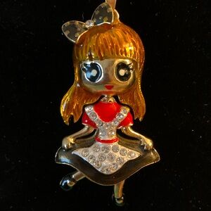 Vintage Jewelry Cute Dollie necklace. Bundle and receive 10% off